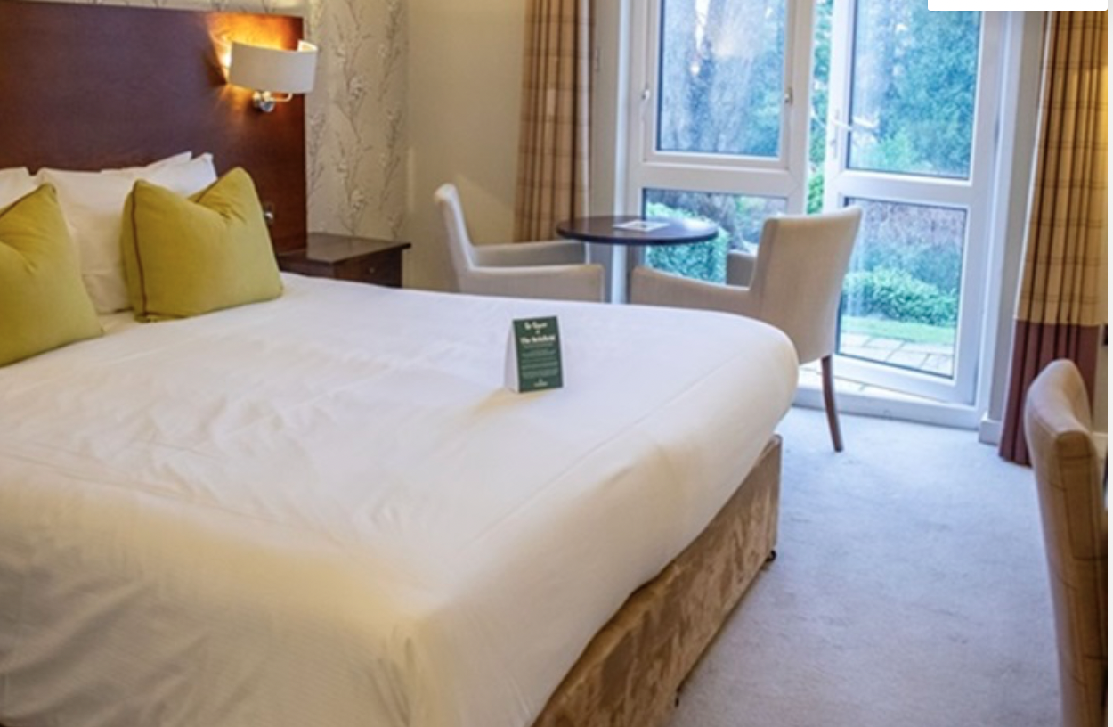 Representative double bedroom at The Belsfield Hotel